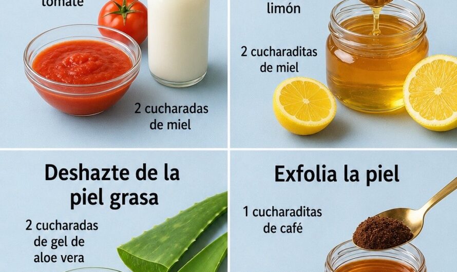MASCARILLAS CASERAS PARA CUIDAR LA PIEL