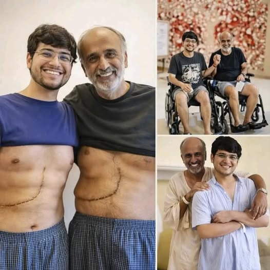 El conmovedor caso del hijo que salvó a su padre con una donación de hígado