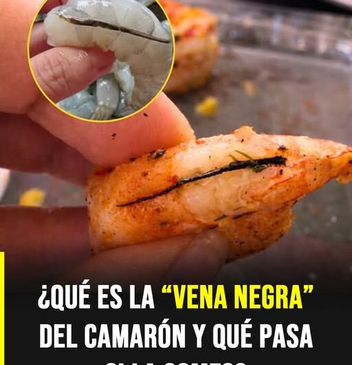 La línea oscura del camarón: qué significa y cómo afecta su preparación