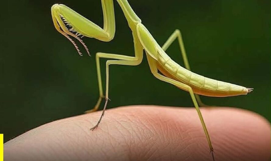 ¿Qué significa que una mantis religiosa entre a tu casa? El simbolismo que muchas personas le atribuyen hoy.