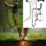 Tocar un Árbol y Conectar con la Naturaleza: Un Hábito Simple que Puede Ayudar a Calmar la Mente