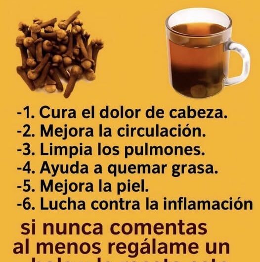 Té de Clavo de Olor: Para Qué se Usa, Qué Dice la Ciencia y Cuándo Tener Precaución