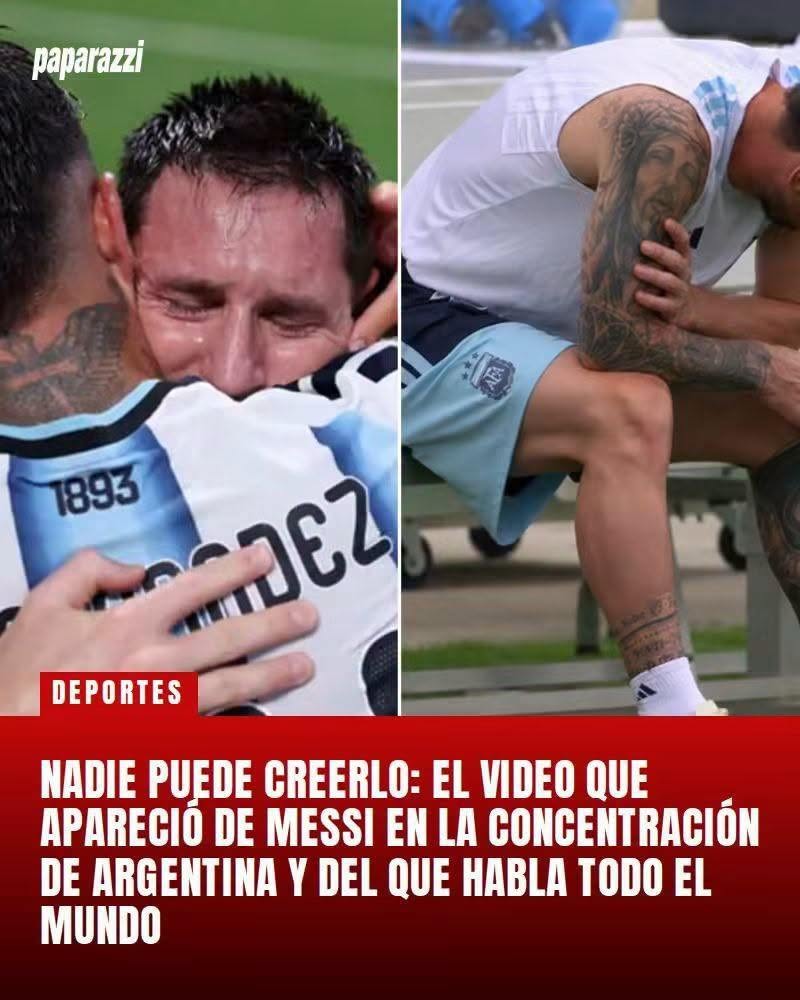 El video viral de Messi en la concentración de Argentina: qué se sabe y por qué emocionó a los hinchas - EM Eacash