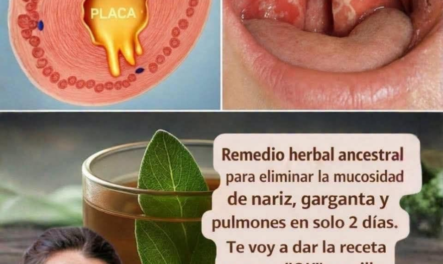 Mucosidad en nariz, garganta y pecho: remedios caseros seguros y cuándo preocuparse