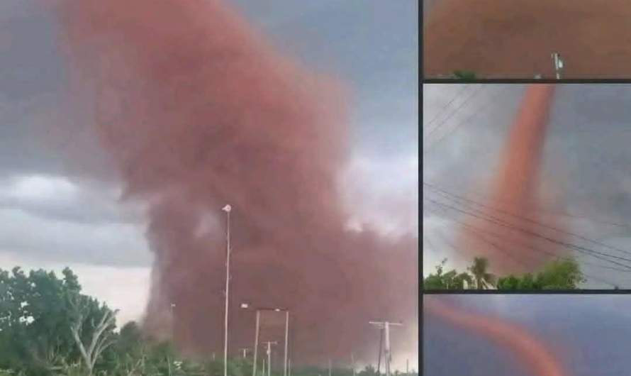 Tornado rojo en México: qué puede explicar este fenómeno y cuándo representa peligro