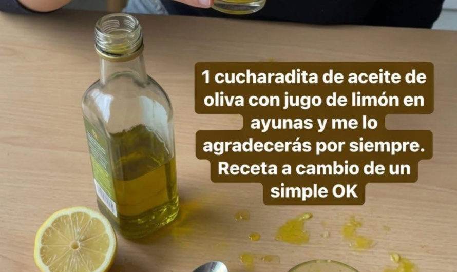 Aceite de oliva con limón en ayunas: beneficios reales, riesgos y cómo tomarlo con seguridad