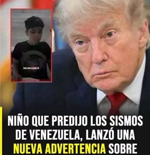 Niño que habría predicho sismos en Venezuela lanza advertencia sobre Trump, Musk y MrBeast: qué se sabe