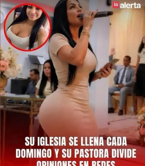 Pastora se vuelve viral por su vestimenta en la iglesia: qué se sabe realmente