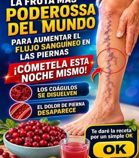 Arándanos rojos y circulación en las piernas: qué beneficios tienen realmente y qué no pueden hacer