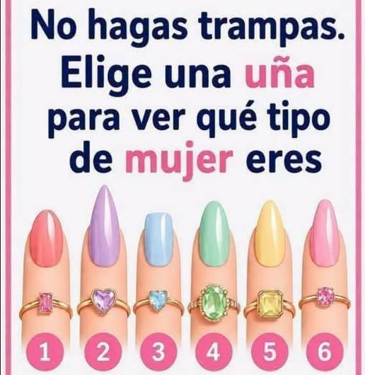 Elige una uña y descubre qué podría reflejar tu color favorito sobre tu personalidad