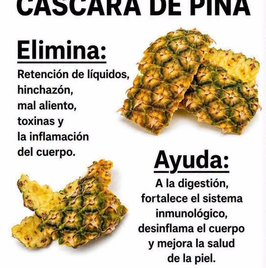 Cáscara de piña: 5 formas fáciles de aprovecharla y preparar una infusión en casa