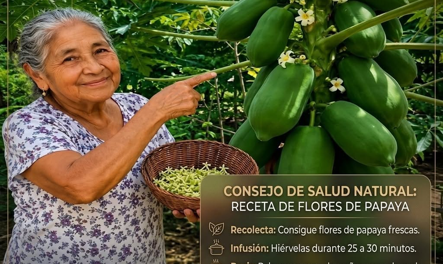 Flores de papaya hervidas: para qué se usan, qué dice la ciencia y cómo consumirlas con seguridad