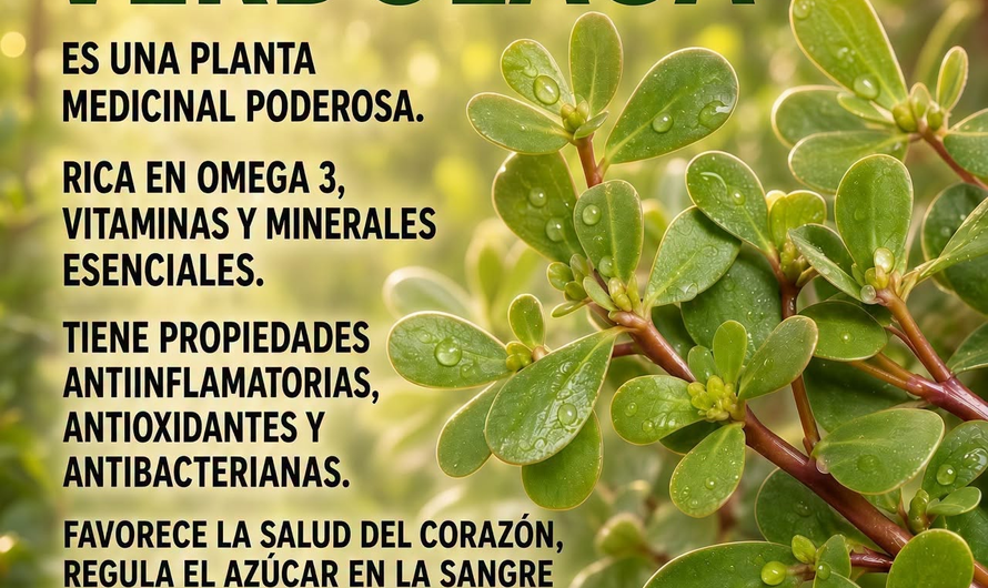 Verdolaga: beneficios reales, nutrientes y cómo consumirla según la ciencia