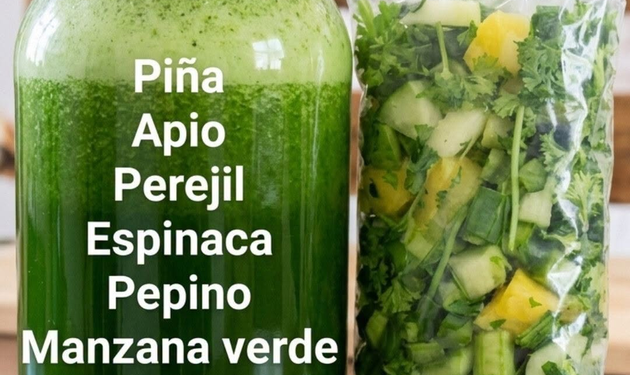 Jugo verde para bajar de peso: qué puede aportar realmente y cómo prepararlo sin exageraciones