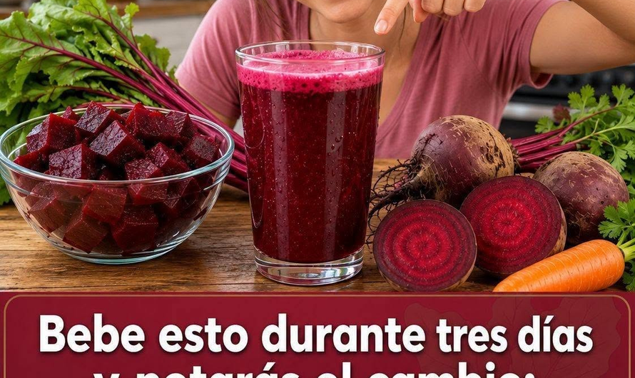 Jugo de remolacha con zanahoria: beneficios reales, receta y lo que no puede hacer en tres días