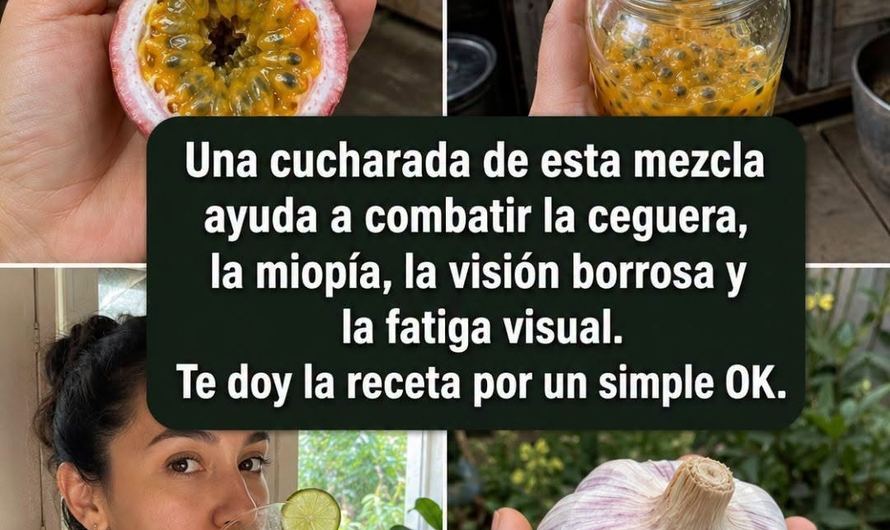 Maracuyá para la vista: ¿una cucharada puede mejorar la miopía, visión borrosa o fatiga visual?